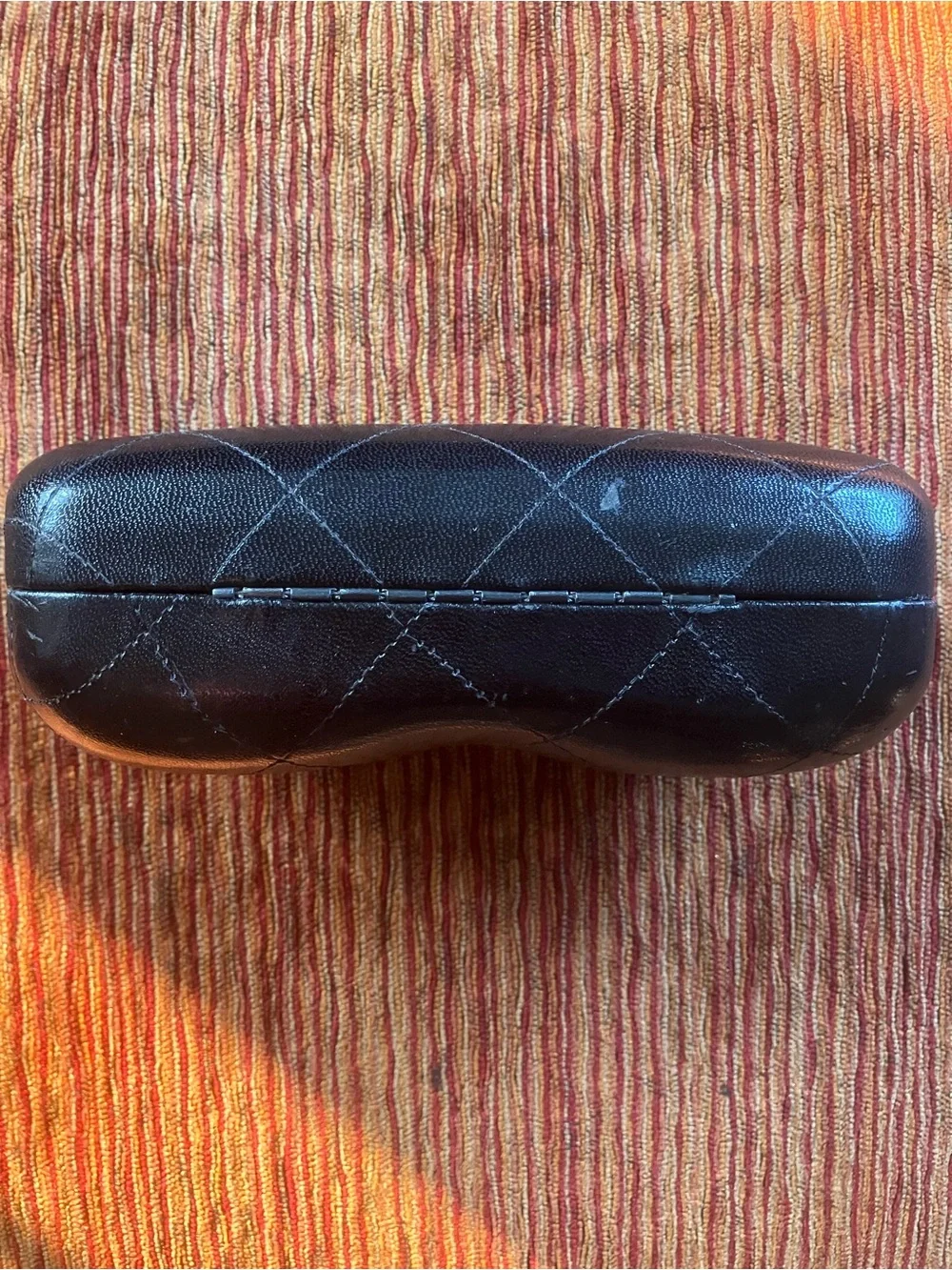 CHANEL quilted leather